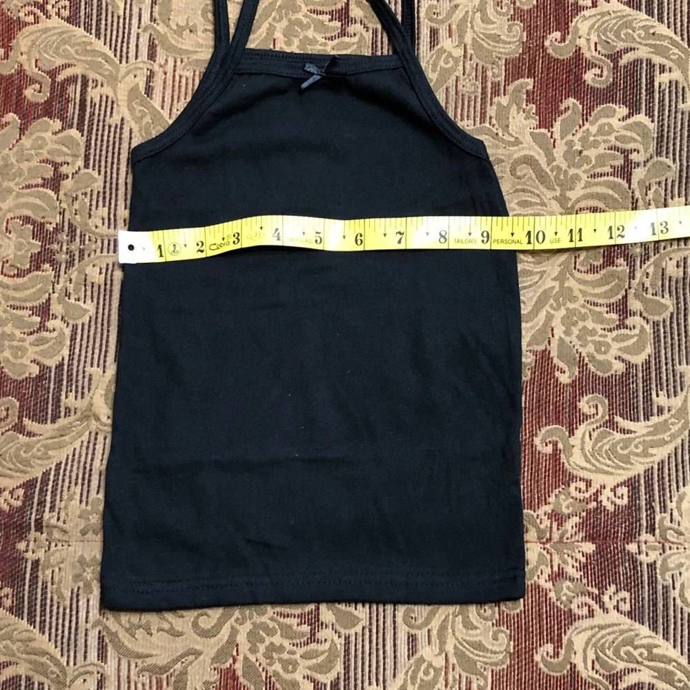 BUNDLE Vigoss Size 5 Black Tank with Light Blue Denim Shorts - The Chelsea